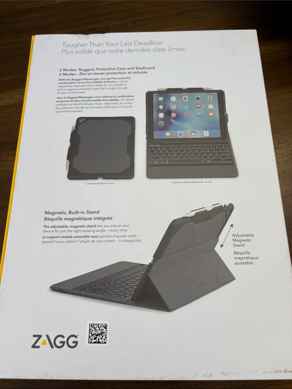 Apple Pencil & ZAGG Rugged Messenger for iPad Pro 10.5